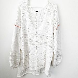 Large Free People Knit Sweater
